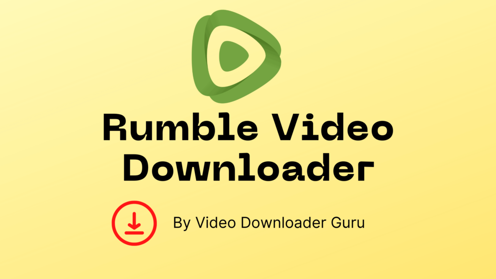 download video from rumble